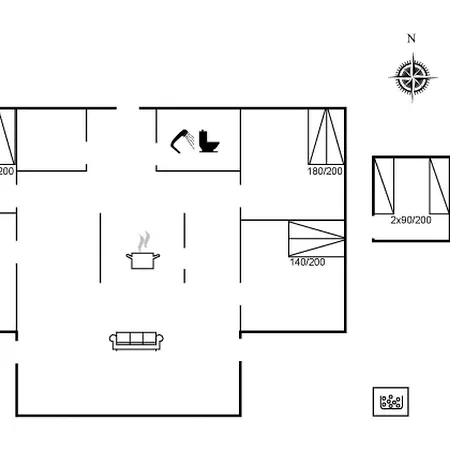 Wreth - 1-5km From The Sea By Interhome Vakantiehuis